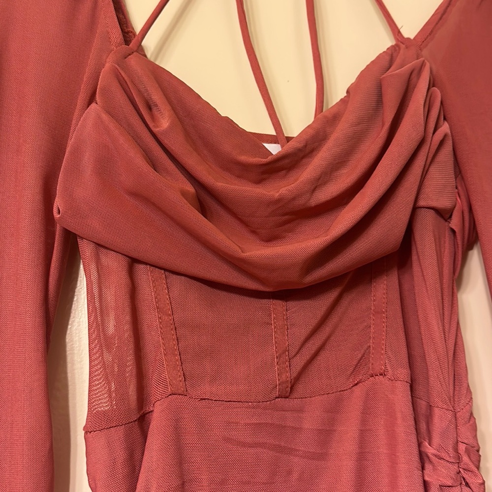 Pink Mini Dress - Picture 2 of 5